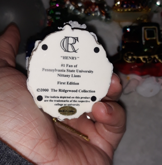 Penn State Nittany Lions 2000 Ridgewood Collection Henry Snowman 1st Edition - Picture 2 of 8